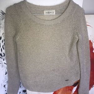 Tan and gold sparkly sweater!